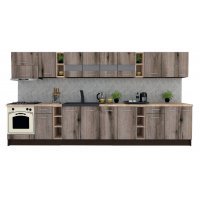 Bucatarie MARINA NEW 400 Wenge / Decor K366
